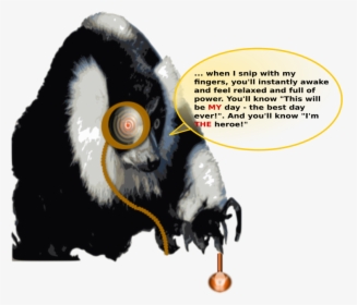 Lemur Hypnotising - Lemur Humanized, HD Png Download, Transparent PNG