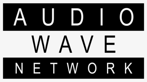 Audio Wave Network - Black-and-white, HD Png Download, Transparent PNG
