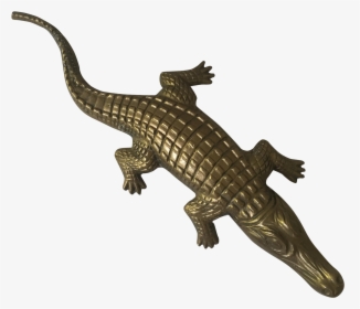 Brass Figure Alligators - Nile Crocodile, HD Png Download, Transparent PNG