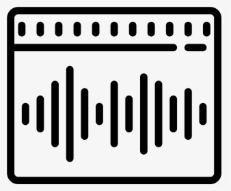 Audio Wave 2 Icon, HD Png Download, Transparent PNG