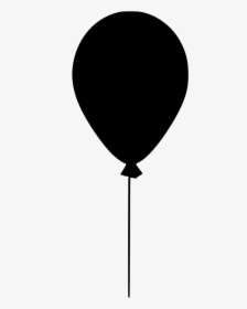 Black Balloon No Background, HD Png Download, Transparent PNG