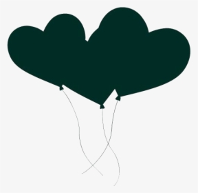Heart Balloons Png Full Hd With Transparent Bg - Illustration, Png Download, Transparent PNG