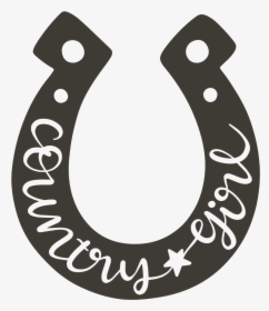 Horseshoe Clipart Girly - Country Svg Free, HD Png Download, Transparent PNG