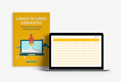 Kit Lanza Tu Libro Con Éxito - Display Device, HD Png Download, Transparent PNG