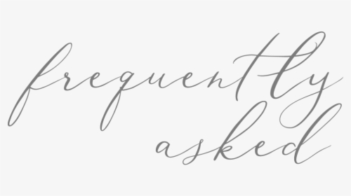 Faq - Calligraphy, HD Png Download, Transparent PNG