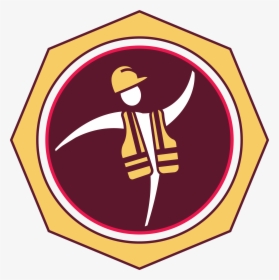 Construction Person Wristband Logo@300x - Emblem, HD Png Download, Transparent PNG
