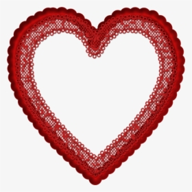 Transparent Heart Frame Png - Cadre Coeur Png, Png Download, Transparent PNG