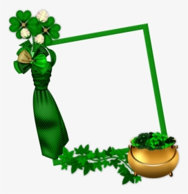 Cadre Saint Patricks Day Pictures Png Images - Bordure De Page St Patrick, Transparent Png, Transparent PNG
