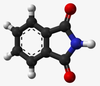 By Ben Mills [public Domain], Via Wikimedia Commons - Phthalic Anhydride 3d, HD Png Download, Transparent PNG