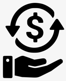 Currency Exchange Dollar Donate Hand Give Transaction - Transparent Background Donation Icon, HD Png Download, Transparent PNG