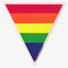 Window Sticker - Lgbtq Safe Space Triangle, HD Png Download, Transparent PNG