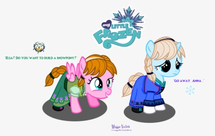 Meganlovesangrybirds Filly Princess Anna And Filly - Filly Elsa, HD Png Download, Transparent PNG