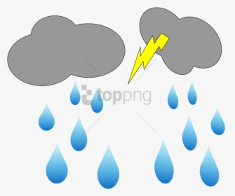 Free Png Rain Cloud Clipart Png Png Image With Transparent - Moving Rain Clipart, Png Download, Transparent PNG