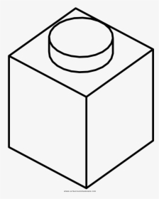 Lego Blocks Coloring Pages With Brick Page Ultra - Dice Black And White, HD Png Download, Transparent PNG