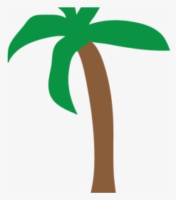 Palm Tree Clip Art Free Flower Clipart - Palm Trees Clipart Clear Backgrounds, HD Png Download, Transparent PNG