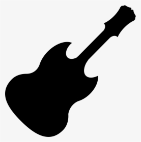 Guitar String Instrument Silhouette - Rock Musica Png, Transparent Png, Transparent PNG