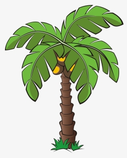 Clip Art Date Palm Tree Clip Art - Palm Tree Clipart Png, Transparent Png, Transparent PNG
