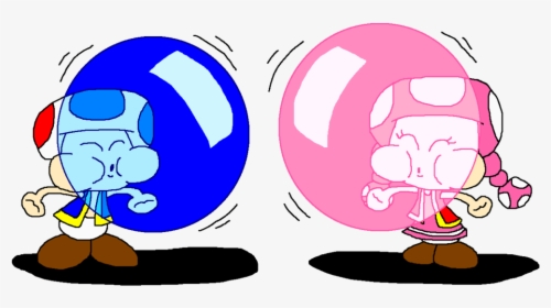 X Toadette Color Bubble Gum By Pokegirlrules - Rocky The Flying Squirrel Color Bubble Gum, HD Png Download, Transparent PNG