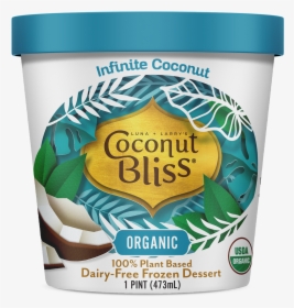 Coconut Bliss Vegan Ice Cream - Coconut Bliss Ice Cream, HD Png Download, Transparent PNG