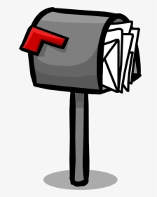 Letter Box Email Clip Art - Mailbox Clipart Png, Transparent Png, Transparent PNG