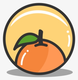 Button Orange Icon - Icon, HD Png Download, Transparent PNG