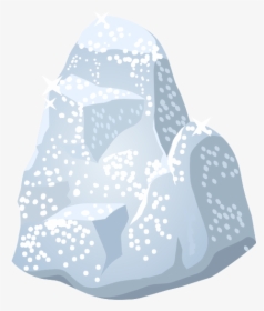 Proto Sparkly Rock Svg Clip Arts - Pedra De Neve Png, Transparent Png, Transparent PNG