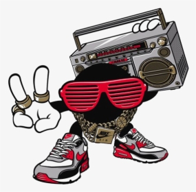 Sound Nike Illustration T-shirt Graffiti Shoe Rock - Mr Bad Airs, HD Png Download, Transparent PNG