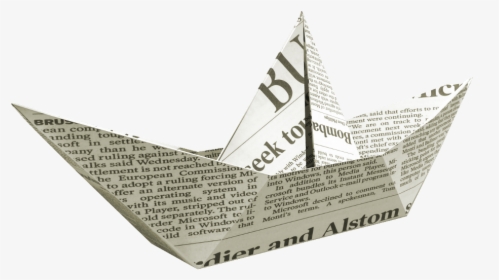 #ftestickers #boat #paperboat - Newspaper Boats, HD Png Download, Transparent PNG