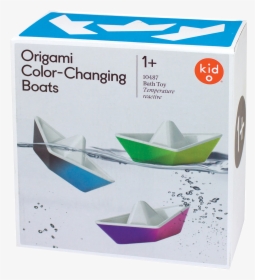 Kid O Origami Color-changing Boats - Origami Color Changing Boats, HD Png Download, Transparent PNG