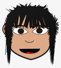 Emotion,hairstyle,art - Characters With Bad Hair, HD Png Download, Transparent PNG