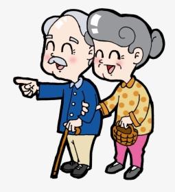 Transparent Old Age Clipart - Old People Clipart Png, Png Download, Transparent PNG