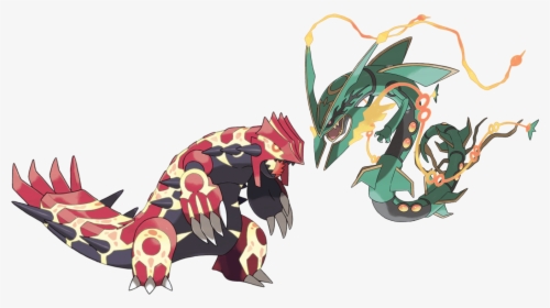 Rayquaza And Groudon - Groudon Primal, HD Png Download, Transparent PNG