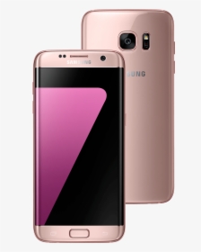Samsung Galaxy S7 Edge In Rose Gold, HD Png Download, Transparent PNG