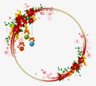 Merry Christmas Circle Border, HD Png Download, Transparent PNG