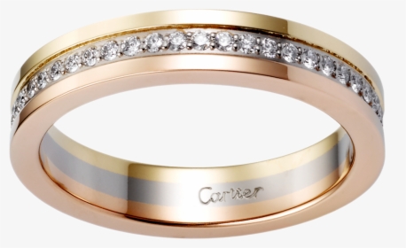 Wedding Ring Clipart Png - Cartier Band Diamond Ring, Transparent Png, Transparent PNG