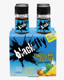 Black Fly Long Island Iced Tea 4 X 400 Ml - Black Fly Iced Tea, HD Png Download, Transparent PNG