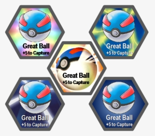 Great Ball Pokemon, HD Png Download, Transparent PNG