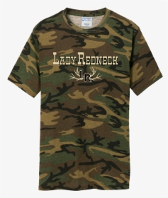 Camo Lady Redneck - Men's Camouflage T Shirt, HD Png Download, Transparent PNG