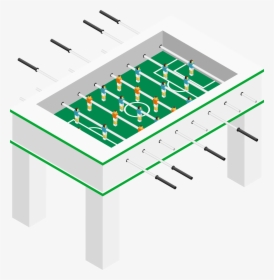 Table Football Game Png Clip Art, Transparent Png, Transparent PNG