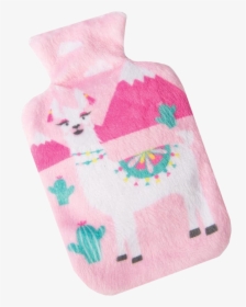 Pink Llama Pocket Hot Water Bottle - Wool, HD Png Download, Transparent PNG