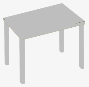 Grey Table Svg Clip Arts - Grey Table Clipart, HD Png Download, Transparent PNG