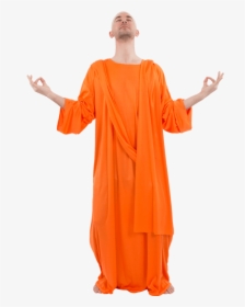 Adult Buddhist Monk Costume , Png Download - Buddha Costume, Transparent Png, Transparent PNG