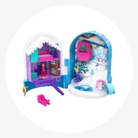 Polly Pocket Pocket World Snow Secret Compact Product - Polly Pocket Cupcake, HD Png Download, Transparent PNG
