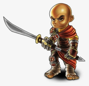Monk From Dungeon Defenders, HD Png Download, Transparent PNG