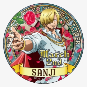 Transparent Sanji Png - One Piece Badges Sanji, Png Download, Transparent PNG