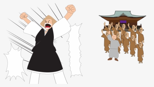 Monk One Piece, HD Png Download, Transparent PNG