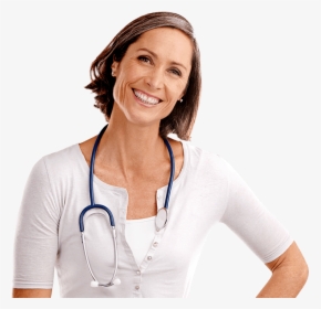 A Female Doctor Smiling At The Camera - Woman, HD Png Download, Transparent PNG