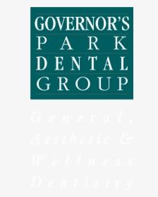 Governors Park Dental Group Logo2 White - Poster, HD Png Download, Transparent PNG