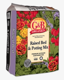 Raised Bed And Potting Mix - Gb Organics Raised Bed Soil, HD Png Download, Transparent PNG