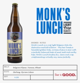 Monkslunch - Guinness, HD Png Download, Transparent PNG